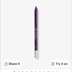 New urban decay 24 seven glide on  eye pencil purple